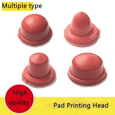 PRO Pad Printing Rubber Head Soft Silicone Pad Tampo Printing Transfer Mouse A - Image 1 of 4