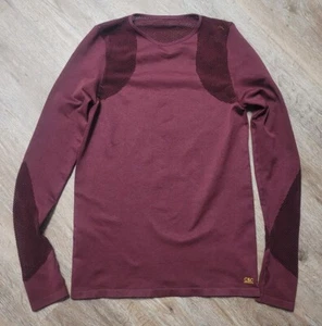 C & C California Performance Women's Maroon Athleisure Long Sleeve Size Small - Picture 1 of 4