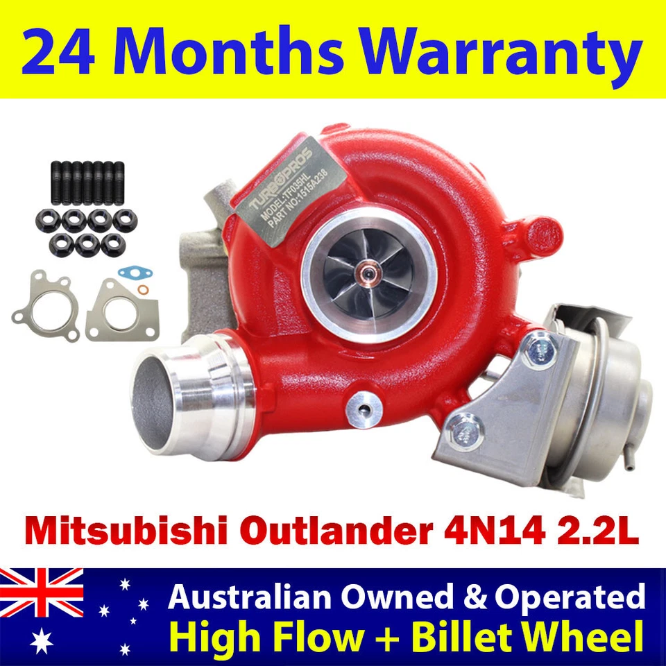 Turbo Pros GEN1 High Flow Billet Turbo para Mitsubishi Outlander 4N14 2,2 L Foto 1 de 4