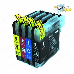 4PK New LC61 Ink Cartridges For Brother MFC-295CN MFC-385CW MFC-490CW MFC-290C - Picture 1 of 1