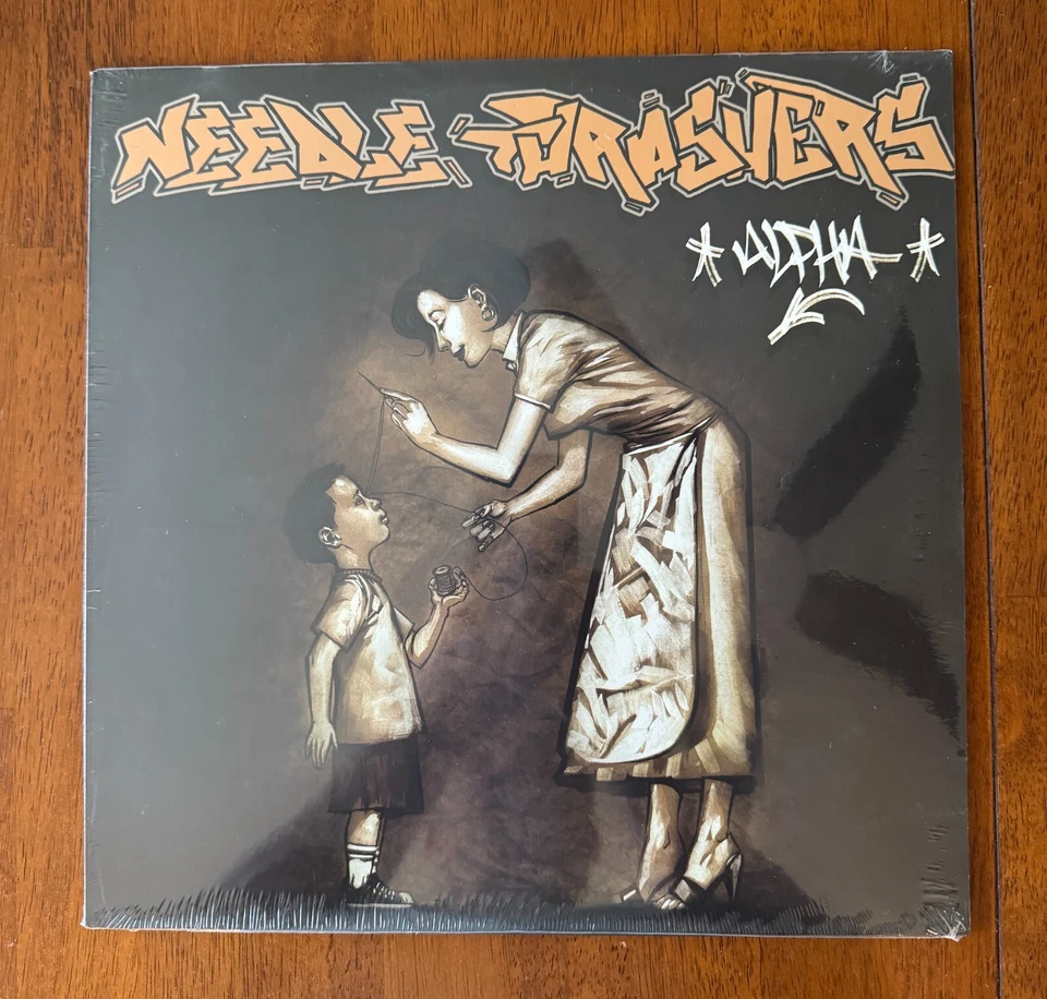 Needle Thrashers Alpha (2004) 12" LP Vinyl - Sealed, DJ Q-bert - Image 1 of 2