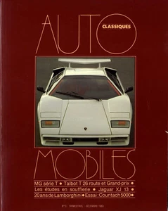 AUTOMOBILES CLASSIQUES n°3 20ans de LAMBORGHINI LAMBORGHINI COUNTACH JAG XJ13 - Imagen 1 de 1