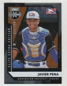 Javier Pena 2021 PANINI ELITE EXTRA EDITION DOMINICAN PROSPECT # 359/999  - Picture 1 of 1