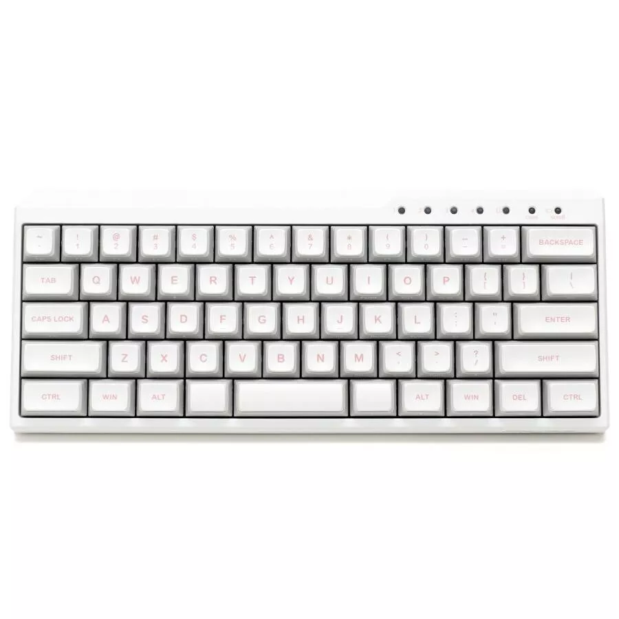 FILCO Keyboard Majestouch MINILA-R Convertible White Silent Red shaft English - Image 1 of 4