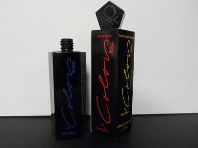 Vintage Colors de Benetton Uomo DESPUÉS DEL AFEITADO 3,3 oz / 100 ml Nuevo en Caja. Foto 1 de 3