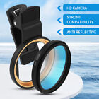 52mm Phone Camera Lens Adjustable Clip On HD With Storage Bag CPL Filter