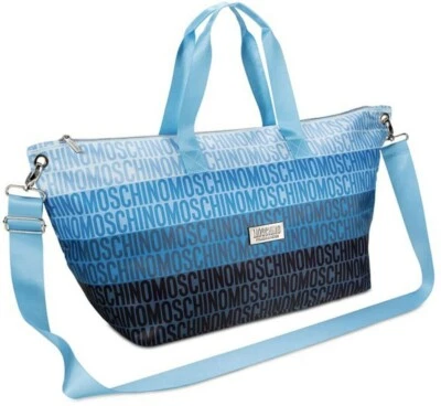 MOSCHINO Moschino Fragrances Blue Weekend Travel Sport Gym bag with dust bag NEW - Image 1 of 4