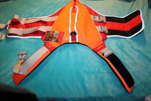 ⭐ ThinkPet Lifesaver Schwimmweste Rettungsweste 56 - 70 cm L rot orange ⭐ - Bild 1 von 24
