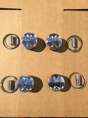 Kit de pistón CP 89 mm diámetro 12,5:1 CR para Acura Honda K20A K20A2 con revestimiento de faldón Foto 1 de 4