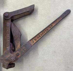 Vintage J.E. Shaffer Co. #2 Chain Come-Along Tulsa,OK. - Picture 1 of 3