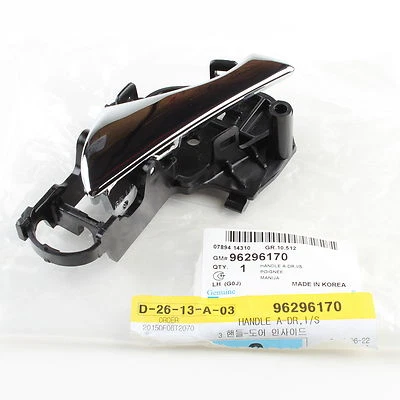 Manija de puerta interior GENUINA TRASERA IZQUIERDA OEM 99-02 Daewoo Nubira 96296170 Foto 1 de 2