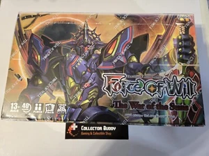 Force of Will Hero Cluster The War of the Sums Sealed Box of 36 Booster Pack - Picture 1 of 1