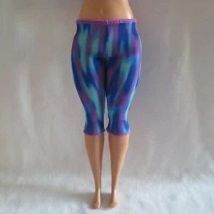 NEW! Barbie Made To Move Blue Purple Leggings Pants Clothing Also Fit Curvy Doll - Picture 1 of 6