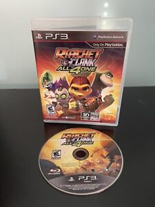 Ratchet & Clank All 4 One game - Sony PS3 - no insert - 3D Compatible