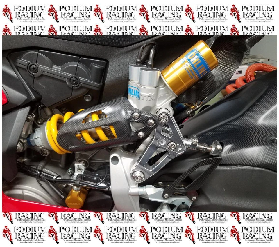 DUCATI PANIGALE 899 959 ADJUSTABLE SUSPENSION KIT OEM SIZE SHORT ROD FLAT/LINEAR - Image 1 of 1