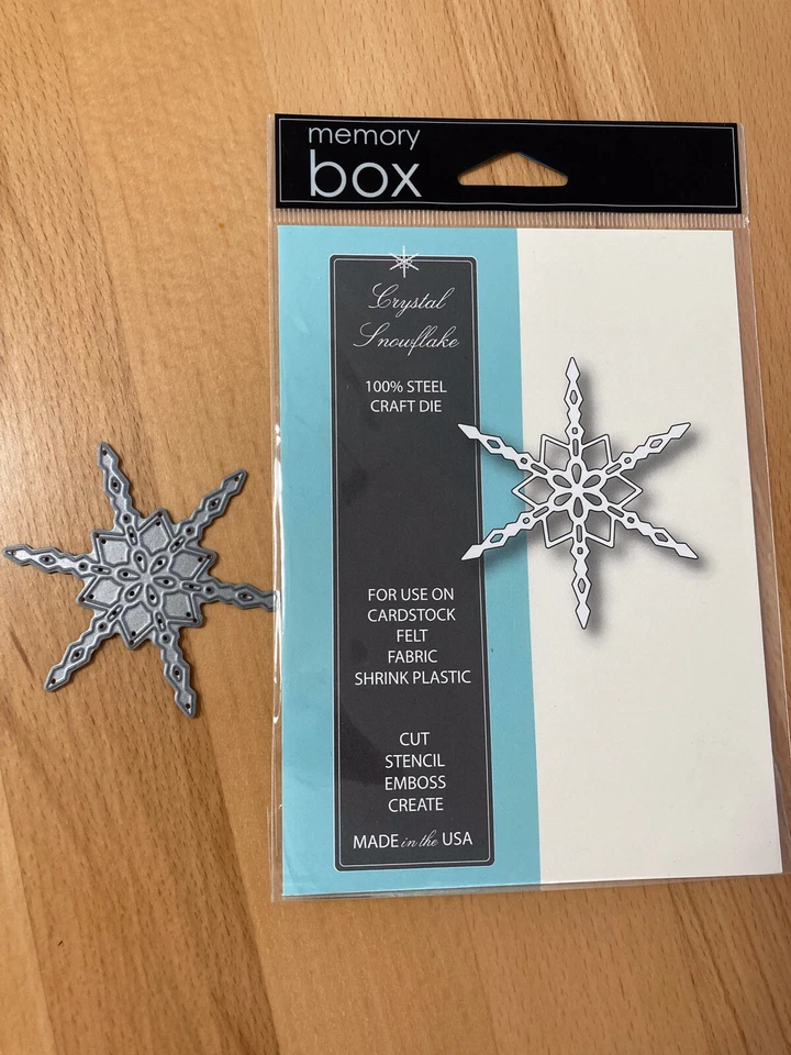 Memory Box Stanzschablone Crystal Snowflake Stanzform - Bild 1 von 1