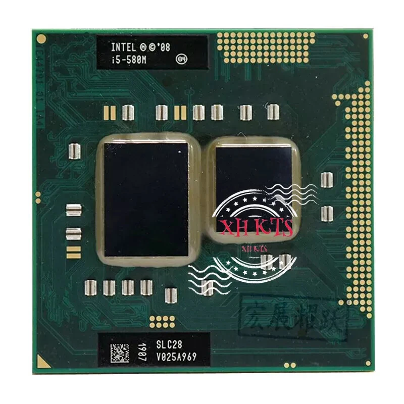 Intel Core i5-580M 2.66 GHz SLC28 Dual-Core Socket PGA 988 Laptop CPU Procossor - Image 1 of 3