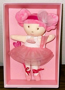 JoLiJou Paris Les Tutus Doudou 8 Zoll Plüschpuppe kleines Tutu rosa Haare Ballerina NEU - Bild 1 von 4