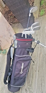 Taylormade  320K Kids Golf Set  9-11 years  1-3W / 5-6 7-8 9-P Irons  Putter Bag - Picture 1 of 24