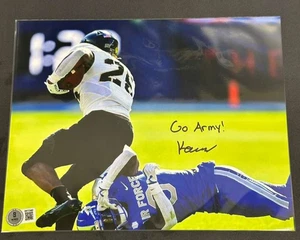 Kanye Udoh Firmado Automático 8x10 Ejército Inscrito '¡Go Army!' Certificado de autenticidad Beckett - Imagen 1 de 1