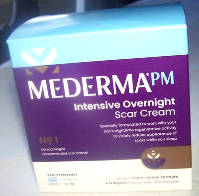 Mederma PM Intensive Overnight Scar Cream Lock-in Moisture for All Scars 1.7 Oz - Image 1 of 4