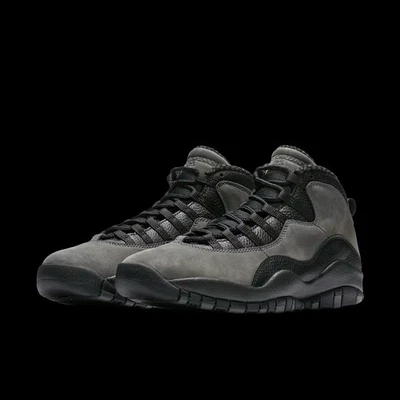 AIR JORDAN 10 RETRO “SHADOW” (SIZE 15) (HJ6779-001) (CHARRED GREY) NIKE RARE AIR - Image 1 of 4