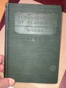 (1923, 1st) Fundamentals of Pedagogy, Textbook for Catholic Teachers. EDUCATION - Picture 1 of 15