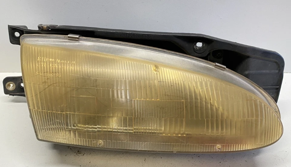 95-97 HYUNDAI ACCENT RIGHT PASSENGER SIDE HEAD LIGHT HEAD LAMP OEM, 114-58423 - Image 1 of 4