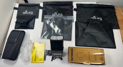 Speedlight YN565EXIII N Flash Yongnuo Wireless Slave TTL w/ Deffuser Light Set - Image 1 of 4