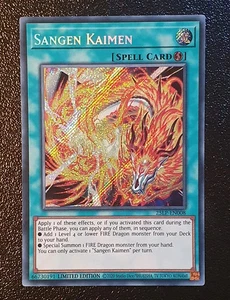 Yugioh 25LP-EN008 Sangen Kaimen Emblazoned Secret Rare MINT - Picture 1 of 2