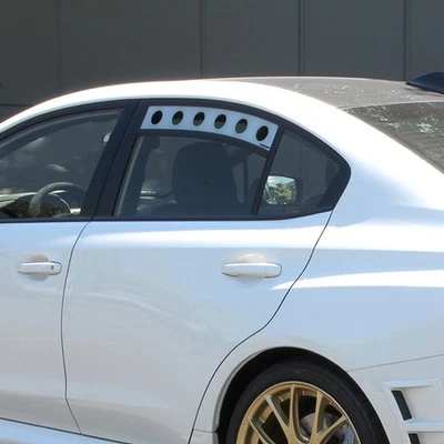 For Subaru WRX STI 15-19 PERRIN Performance Silver Rear Window Vent Foto 1 de 4