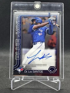 2025 Topps Chrome - Base #RA-LD Luis De Los Santos Auto (RC) - Picture 1 of 2