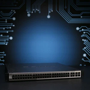D-Link DGS-1210-52MP 48-port Gigabit Smart+ Switch // 48x GbE, 4x SFP, PoE+ - Picture 1 of 4