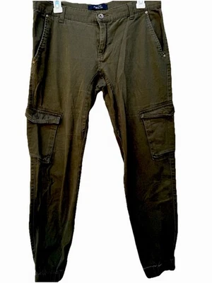 Rue 21 Men’s Pants Size 7/8 Green Cargo Pockets Classic - Image 1 of 4