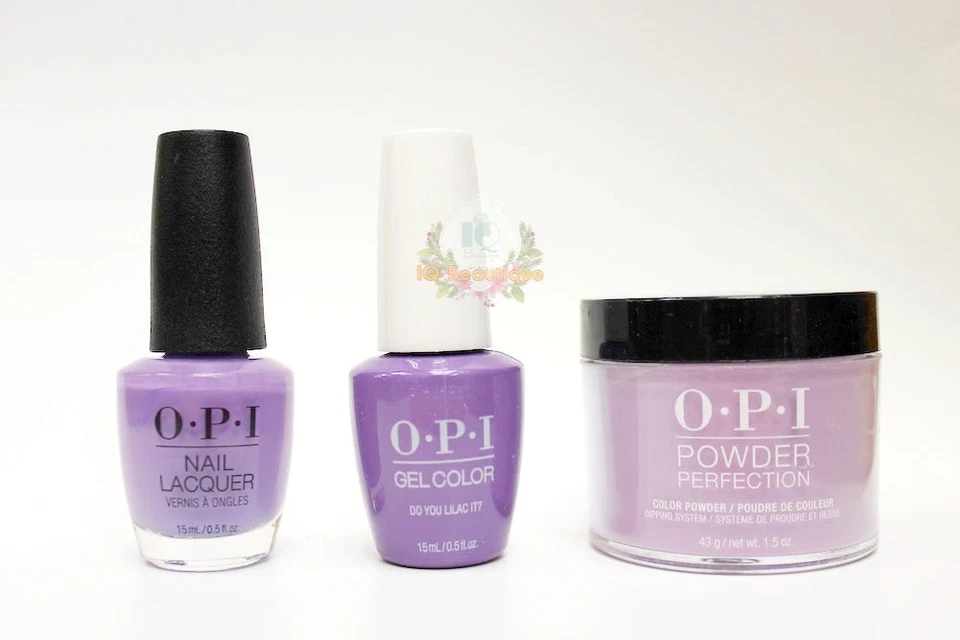 OPI TRIO Laca y Gel y Dip NUEVA ACTUALIZACIÓN DE COLOR - Elige Cualquiera Foto 1 de 1