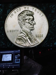2002-P Memorial Cent With The WDDO-001 Doubled Ear🔥👍 - Picture 1 of 10