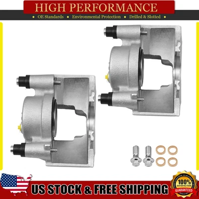 2X Front Disc Passenger Diver Brake Calipers For Chevrolet K3500 C2500 1988-2002 Foto 1 de 4
