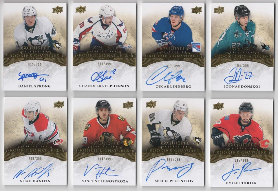 2015-16 Exquisite Collection Rookie Signatures Autograph #/399 Pick From List - Image 1 of 1