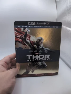 Thor The Dark World 4K Ultra HD Bluray/Bluray w/ OOP Slipcover - Imagem 1 de 4