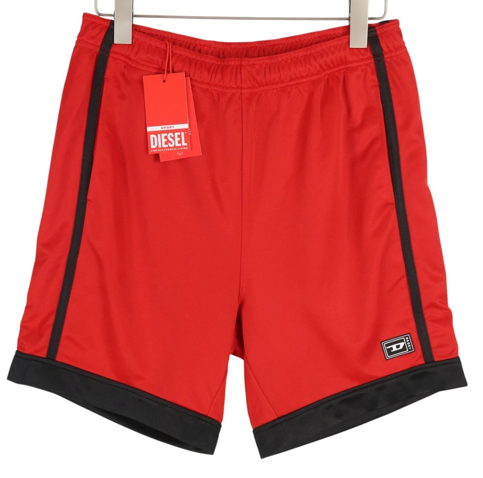 Pantalones Cortos Diesel Amsb-Stadiom-Wt13 Para Hombre XL 55DSL DEPORTES Cables de Pista PVP 100 Foto 1 de 4