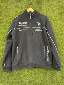 Tyco BMW Fleece Motorrad Motorsport TAS Racing Herren Medium Navy Blau - Bild 1 von 15
