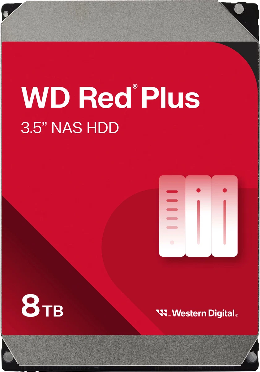 Western Digital Internal Hard Disk Drives 8 TB Storage Capacity