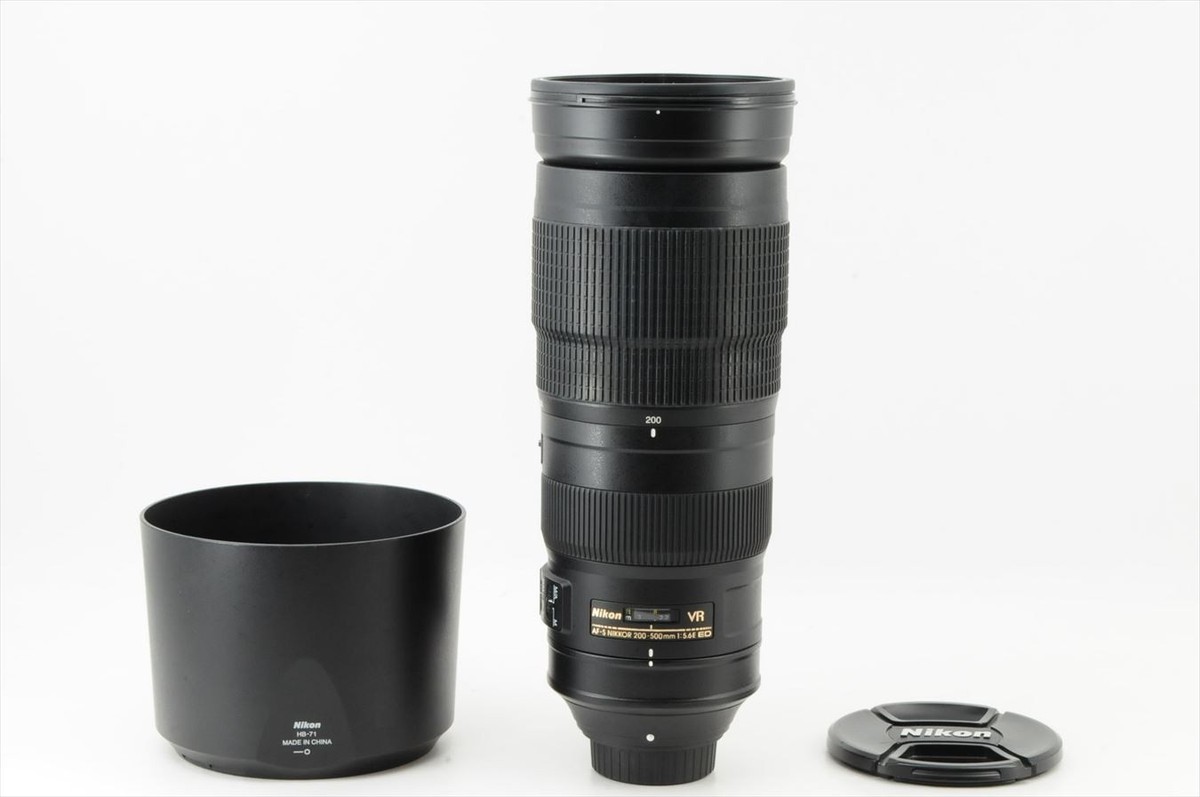 最終値下げ!!（ジャンク品）ニコン200-500mm AF-S NIKKOR 200-500mm f/5.6E ED VR 中古価格比較 - 価格.com
