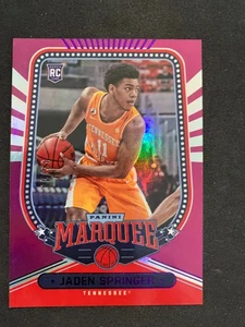Carpa Panini Chronicles 2021 Jaden Springer #160 RC 32/49 - leer por favor - Imagen 1 de 2