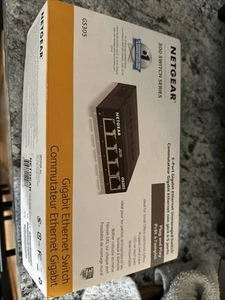NETGEAR GS305300PAS 5 Port Gigabit Ethernet Unmanaged Switch - Photo 1/4