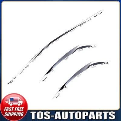 适用于 2017 梅赛德斯-奔驰 CLA 250 前左中心右保险杠盖成型装饰 — 第 1/4 张图片