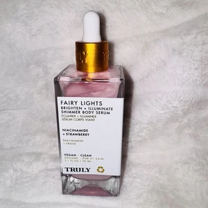 Suero corporal brillante TRULY BeautyFairy Lights ¡RARO! Niacinamida + Fresa 3,1 oz - Imagen 1 de 2