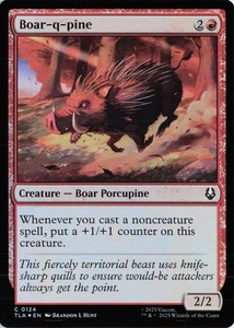 Boar-q-pine, 124, TLA, Foil - Picture 1 of 2