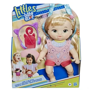 Baby Alive Littles Pink Carry N Go Blonde Doll  25cm Tall & Accessories Hasbro - Picture 1 of 6