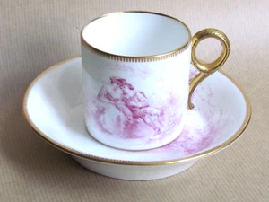 MINTONS ? COFFEE CUP & SAUCER FOR MESSRS DANIELL BOND STREET 19TH C. (9033) - Picture 1 of 6